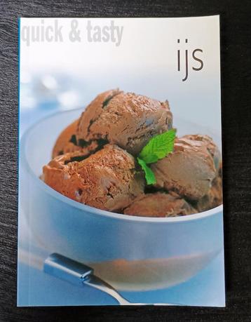 Kookboek zelf ijs maken -  Quick & Tasty, NIEUW. beschikbaar voor biedingen