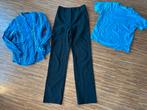 Broek pantalon zwart maat S gratis shirt en blouse, Verzenden, Zwart, Maat 36 (S), Lang