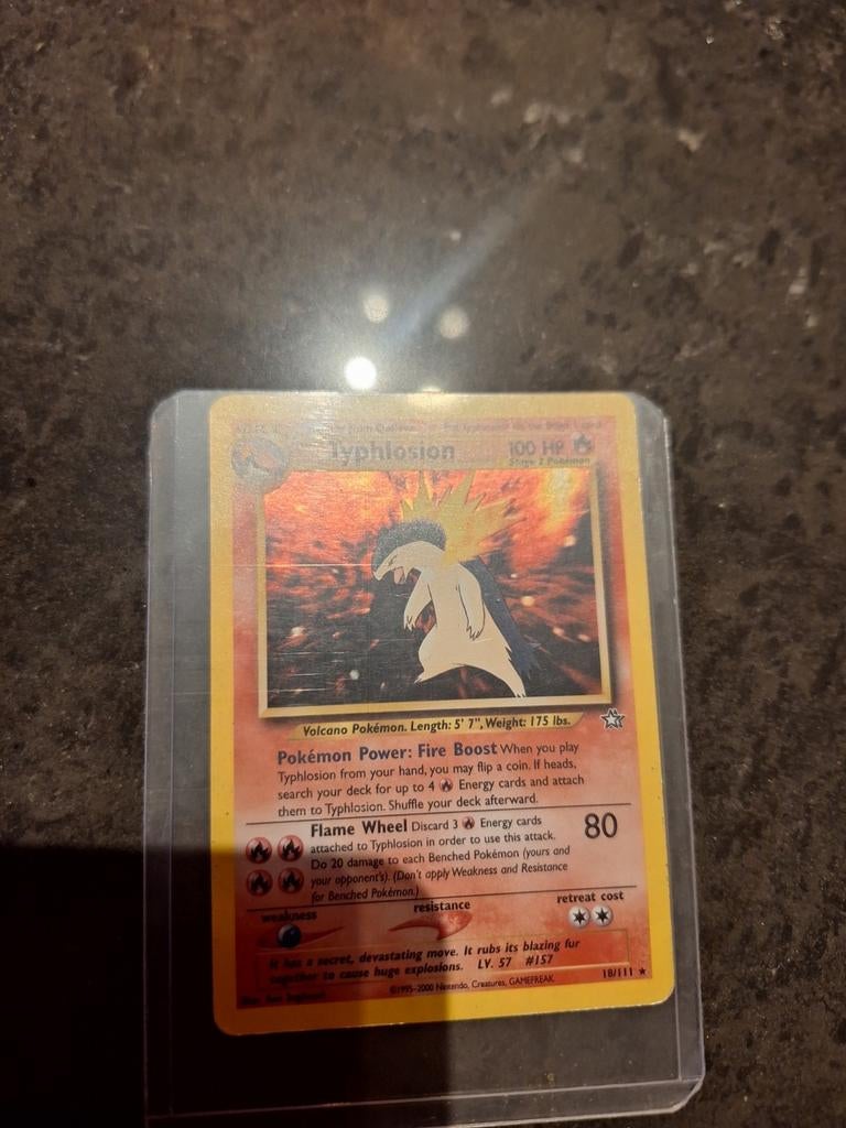 Typhlosion Holofoil - Neo Genesis 18/111, Ophalen of Verzenden