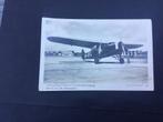 FOKKER VERKEERSVLIEGTUIG KLM FOTOKAART, Verzamelen, Luchtvaart en Vliegtuigspotten, Verzenden, Gebruikt, Kaart, Foto of Prent