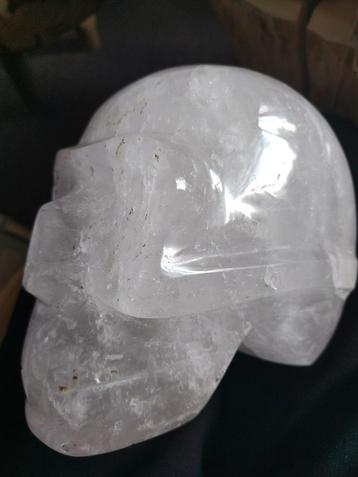 Kristallen schedel Bergkristal beschikbaar voor biedingen