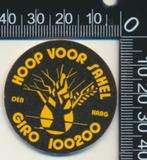 Sticker: Hoop voor Sahel - Den Haag (3), Ophalen of Verzenden, Zo goed als nieuw, Bedrijf of Vereniging