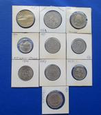 10  x Buitenlandse  munten 1957-1971, Verzenden, Setje