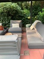 Suns loungeset, Ophalen, 5 zitplaatsen, Gebruikt, Aluminium
