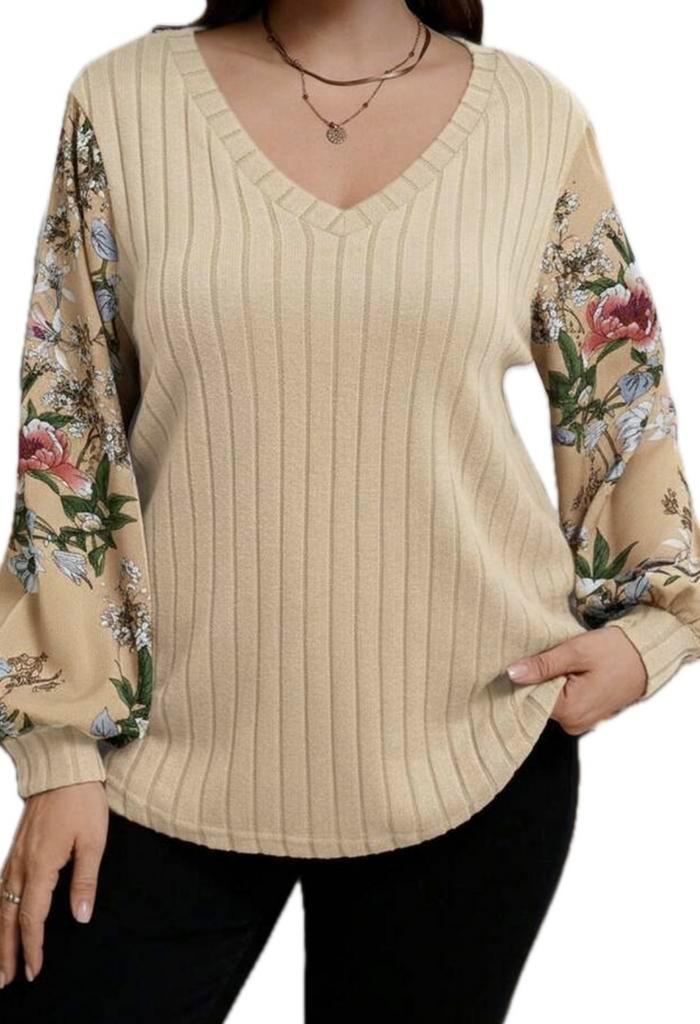 Top Rosa Geel (46-54), Kleding | Dames, Grote Maten, Nieuw, Shirt of Top, Geel, Verzenden