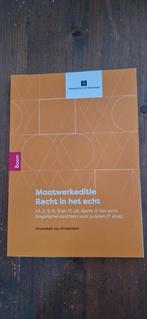 Maatwerkeditie Recht in het echt UvA, Boeken, Ophalen of Verzenden, Nieuw, Boom