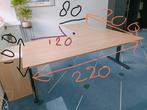 Hoekbureau, Ophalen, In hoogte verstelbaar, Zo goed als nieuw, Bureau