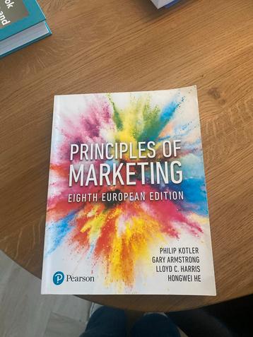 Principles of Marketing - Kotler, Armstrong beschikbaar voor biedingen