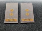 Luitenant Kolonel   / Desert   epauletten  KL / NEDERLAND, Ophalen of Verzenden, Landmacht, Nederland, Embleem of Badge