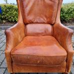 Geleefde schapenleren fauteuil Bendic Tessa + BEZORGING, Huis en Inrichting, Fauteuils, Gebruikt, Leer, Ophalen of Verzenden, Klassiek