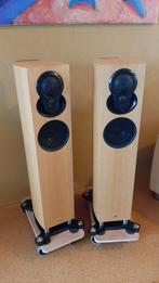 Linn Akubarik Katalyst Exakt speakers luidsprekers, Eiken, Overige merken, Front, Rear of Stereo speakers, Zo goed als nieuw, 120 watt of meer