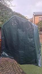 Garagetent 2.4 x 3.6 mtr groen, Ophalen, Gebruikt