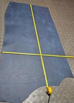 Rund - Leer Indigo Blauw Gemêleerd(zie omschrijving!), Blauw, Leer of Kunstleer, Nieuw, Ophalen of Verzenden