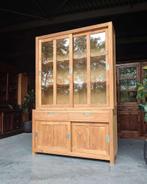 Hoge teakhouten schoolkast | Prachtige Buffetkast #2354