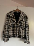 Luisa Cerano tweed jasje maat 38, Maat 38/40 (M), Verzenden, Zwart, Jasje