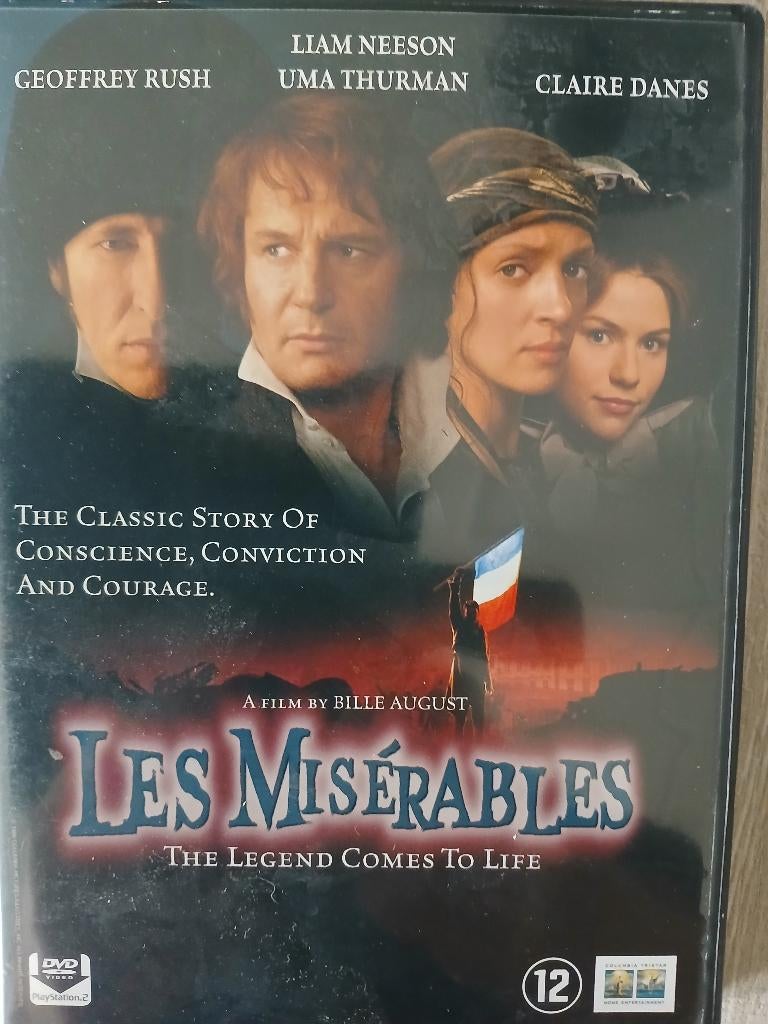 les miserables - liam neeson, Alle leeftijden, Ophalen of Verzenden, Zo goed als nieuw