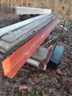 Stalen hoeklijn latij 345 cm lang, Ophalen