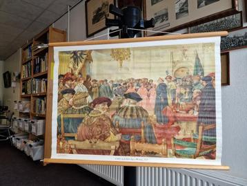 Schoolplaat: Luther op de Rijksdag te Worms, 1521 beschikbaar voor biedingen