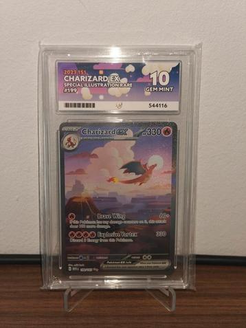 Charizard ex #199 - ACE 10 beschikbaar voor biedingen