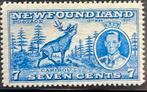 New Foundland - 7c - 1937 additional coronation p.13,5, Ophalen of Verzenden