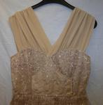 Frock by Tracy Reese goud kleurige feestelijke jurk S 46596, Frock by Tracy Reese, ., Beige, Ophalen of Verzenden