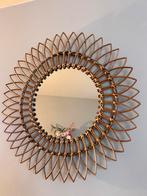 Grote ronde spiegel, Huis en Inrichting, Woonaccessoires | Spiegels, Ophalen, Rond, Zo goed als nieuw, Minder dan 100 cm
