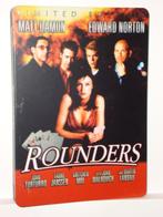 DVD - Rounders met Matt Damon (STEELBOOK en Limited Edition), Ophalen of Verzenden, Vanaf 12 jaar, Zo goed als nieuw, Drama