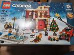 LEGO Creator Winter Village Brandweerkazerne 10263, Ophalen of Verzenden, Zo goed als nieuw, Complete set, Lego