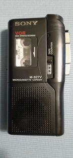 Micro cassetterecorder / dicteerapparaat Sony M-627V, Ophalen of Verzenden