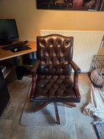 burostoel - chesterfield, Huis en Inrichting, Bureaustoelen, Ophalen of Verzenden, Gebruikt, Bruin, Bureaustoel
