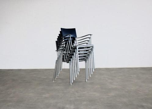 Vintage partij stoelen | blitz | segis italy | jaren 90, Huis en Inrichting, Stoelen, Gebruikt, Vijf, Zes of meer stoelen, Kunststof