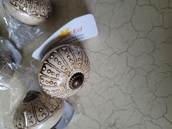 Old look kastknoppen merk Clayre & Eef p/st 3.95, Huis en Inrichting, Woonaccessoires | Overige, Nieuw, Ophalen of Verzenden