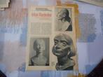 Johan Raedecker. Beeldhouwer. 1956., Ophalen of Verzenden, 1940 tot 1960, Nederland, Knipsel(s)