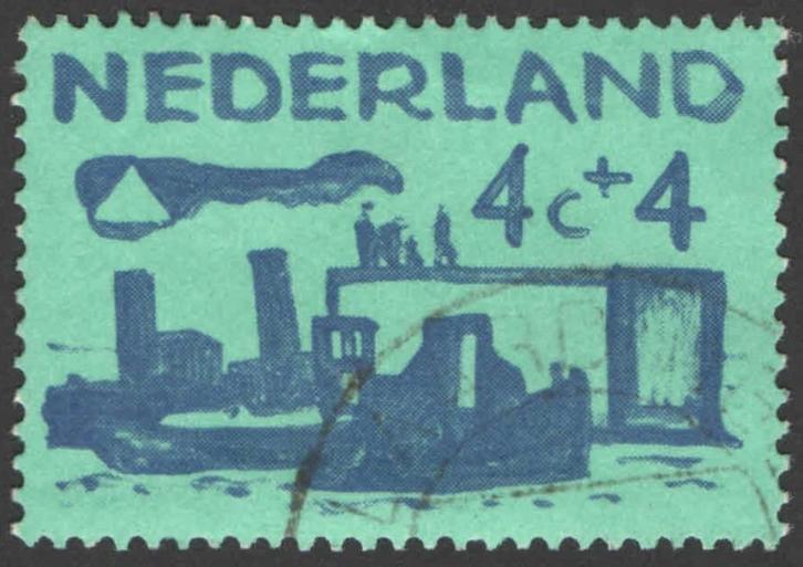 Nederland NVPH nr 722 gestempeld, Postzegels en Munten, Postzegels | Nederland, Gestempeld, Na 1940, Ophalen of Verzenden