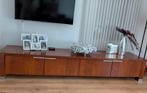 Houten TV-meubel met opbergruimte, Ophalen, 200 cm of meer, 50 tot 100 cm, Zo goed als nieuw