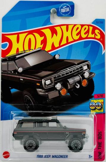 2023 Hot Wheels 1988 Jeep Wagoneer US Long Card