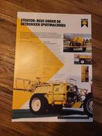 Tractor folder DUBEX stentor getrokken spuitmachines, Ophalen of Verzenden, Zo goed als nieuw