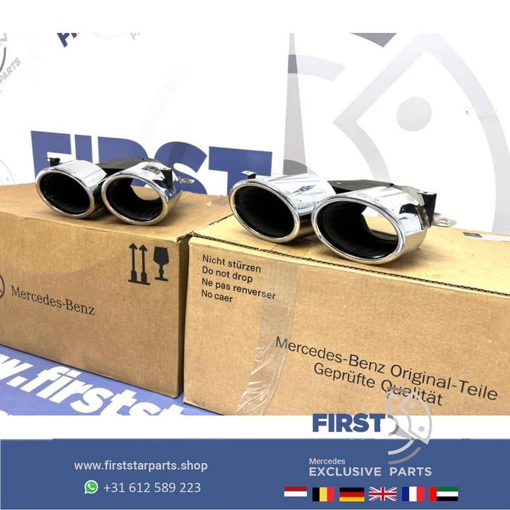 W290 X290 GT43 GT53 AMG W177 C118 H247 A45 CLA45 GLA45 UITLA, Auto-onderdelen, Uitlaatsystemen, Mercedes-Benz, Gebruikt, Ophalen of Verzenden