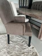 Eettafel met stoelen en bank, Ophalen of Verzenden, Zo goed als nieuw