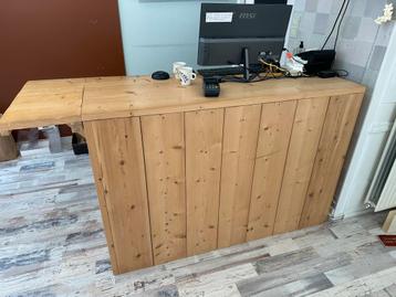 Steiger houten balie + losse elementen zie foto’s beschikbaar voor biedingen