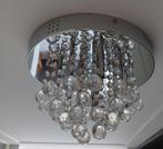 Kristallen plafondlamp in zeer nette staat, Huis en Inrichting, Lampen | Kroonluchters, Ophalen of Verzenden, Zo goed als nieuw
