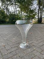 Glazen Vaas - Modern Design, Ophalen, 50 tot 75 cm, Wit, Glas