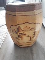 Prachtige unieke vintage Chinese ton/theedoos., Ophalen of Verzenden