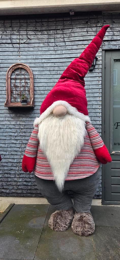 Levensgrote Gnoom, 210 cm, Diversen, Kerst, Zo goed als nieuw, Ophalen