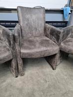 4 Stoelen: Eetkamer of Kantoor - Mooie Set!, Ophalen, Gebruikt, Bruin, Vier