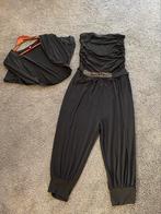 Super gave EDC strapless jumpsuit incl bolero maat L zwart, Kleding | Dames, Jumpsuits, Maat 42/44 (L), Ophalen of Verzenden, Zo goed als nieuw