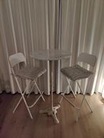 Marmeren tafel met stoelen, Ophalen, Zo goed als nieuw