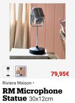 Riviera Maison Microfoon Statue, Ophalen of Verzenden, Nieuw