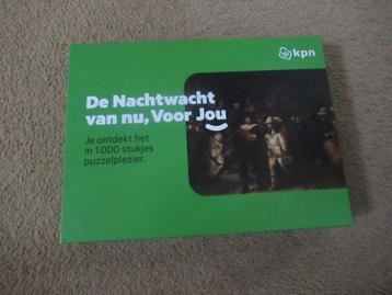 puzzel KPN - de NACHTWACHT, nieuw in folie beschikbaar voor biedingen