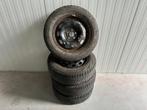 Stalen velgen met winterbanden, Ophalen, Gebruikt, 15 inch, Banden en Velgen